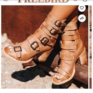 Brand new Freebird bond sandals, size 9.